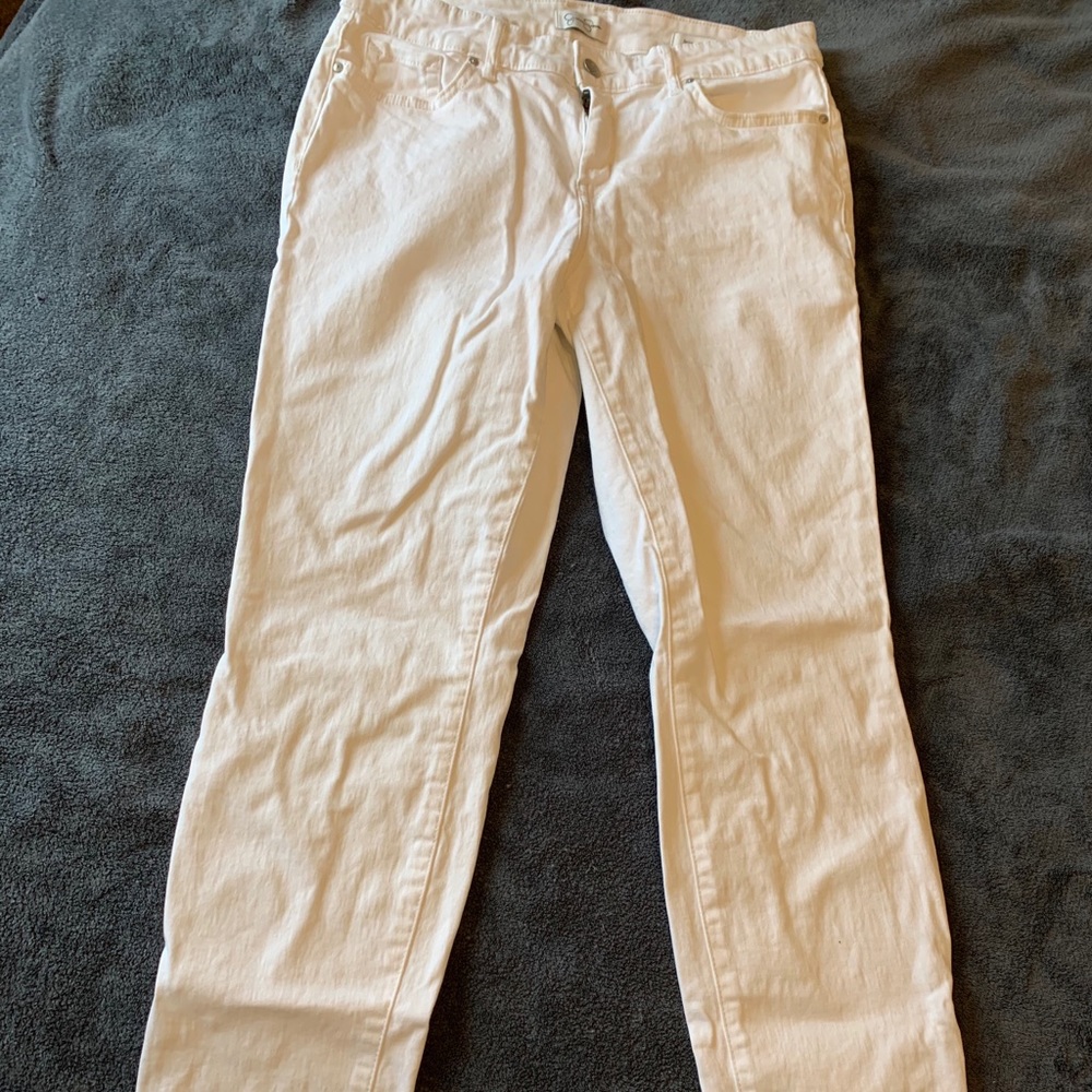 White jeans